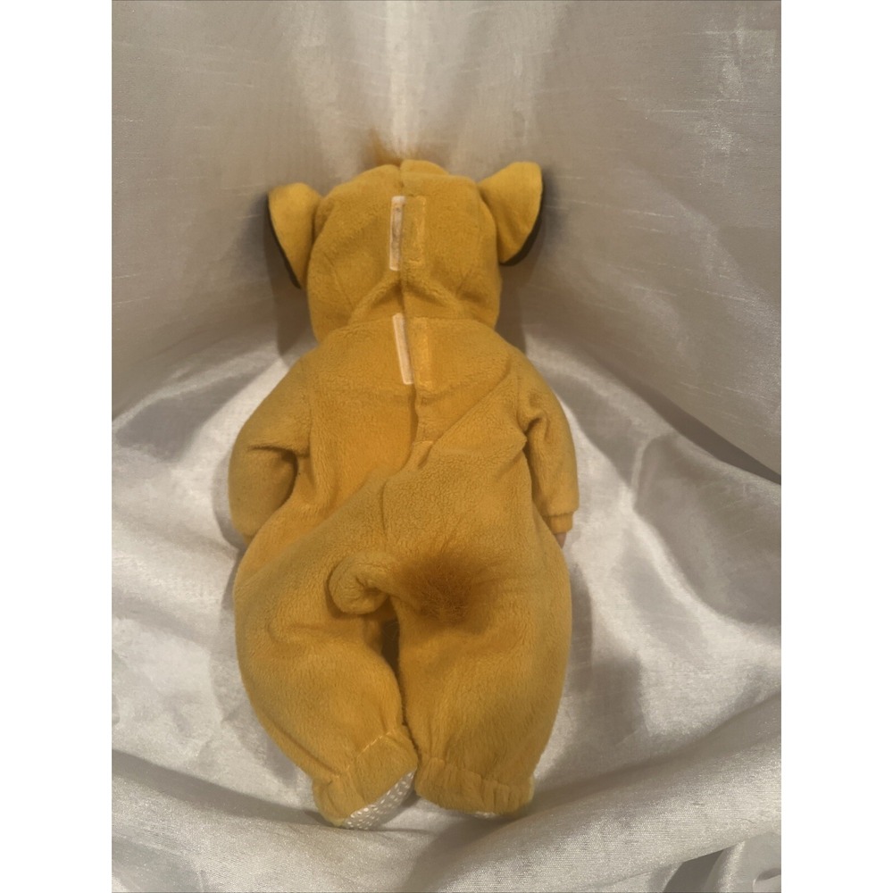 Rare-2002 DISNEY Lion King Simba Water Babies Doll Playmates Blonde / Green - Picture 3 of 4